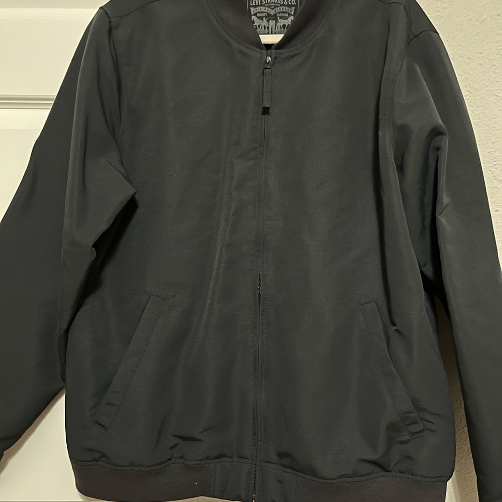 Levi's Charcoal Bomber Jacket